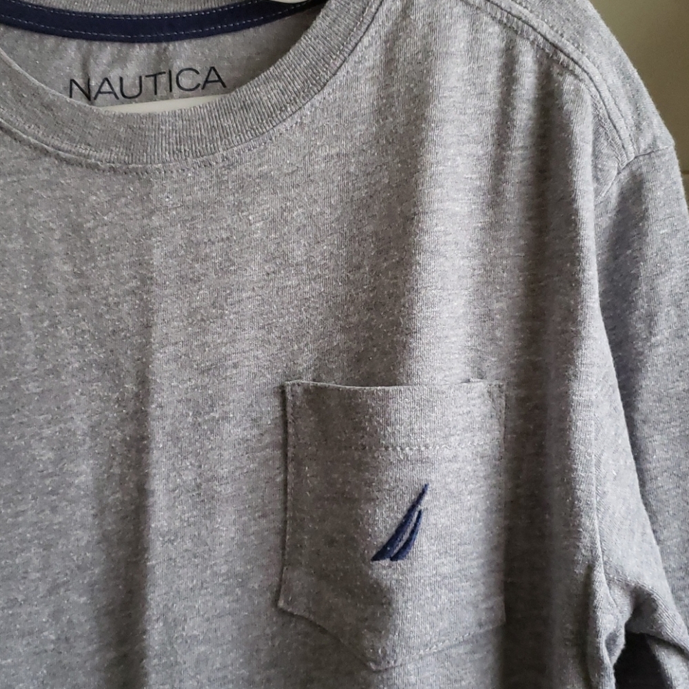 Boy's Long Sleeve Pocket T